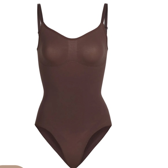 SKIMS Intimates & Sleepwear Skims Contouring Bodysuit In Cocoa New